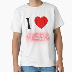 VALENTINES DAY I LOVE PIZZA Classic T-Shirt