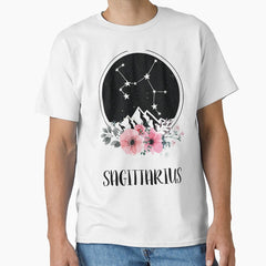 Sagittarius zodiac star sign Classic T-Shirt