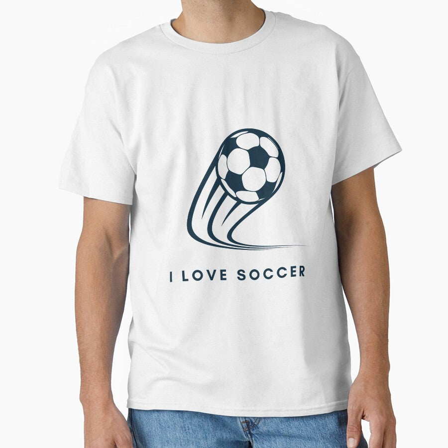 Celebrate the Beautiful Game with Our Soccer Design - Football is the best - Buy Now Classic T-Shirt