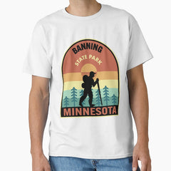 Banning State Park Minnesota Retro Hiking Classic T Shirt