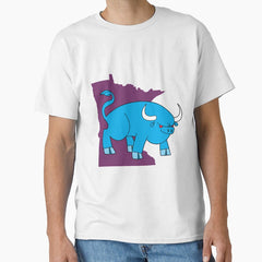 Babe The Blue Ox Seeing Red Minnesota State Classic T Shirt