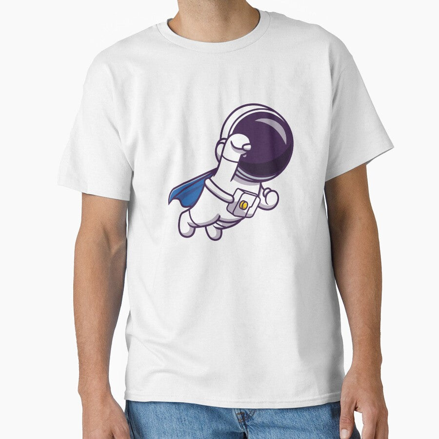 Astronaut superhero Classic T-Shirt