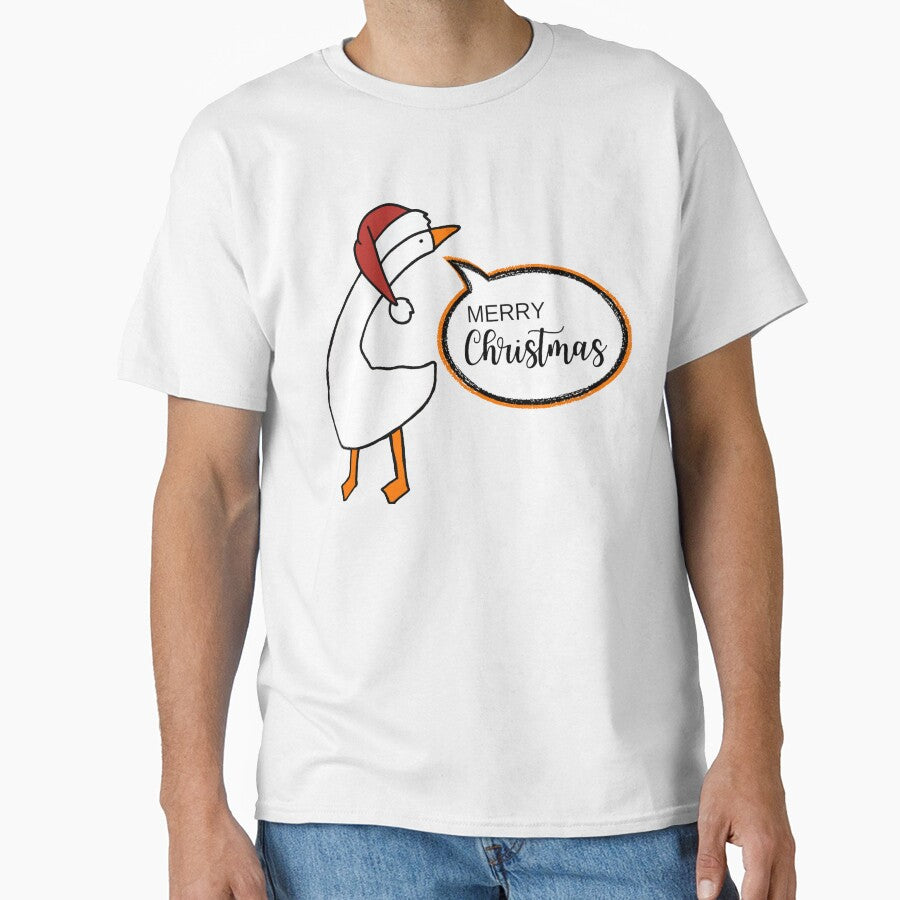 Merry Christmas Silly Goose Classic T Shirt