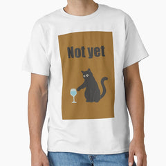 Funny Cat Art : Mischievous cat : Not yet Brown version Classic T-Shirt