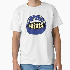CSS Blue and Yellow Lips Classic T-Shirt