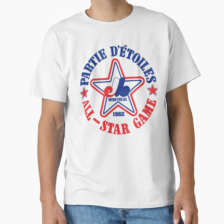 80s Montreal Baseball All Star Classic T-Shirt