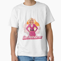 Atomic Barbenheimer Where Beauty Meets Brilliance Classic T Shirt