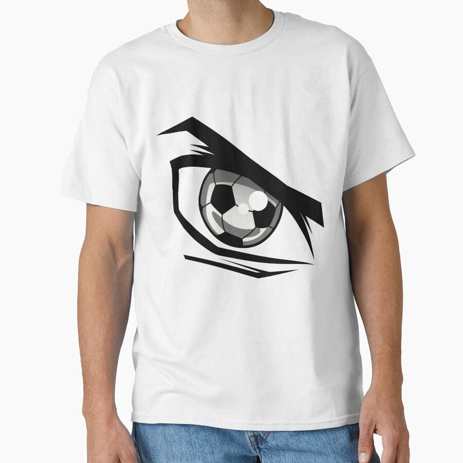 Anime Eyes Soccer Football Fan Classic T-Shirt