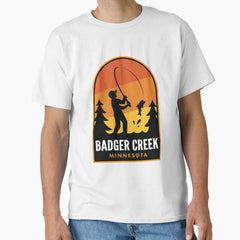 Badger Creek Minnesota Fishing Classic T Shirt