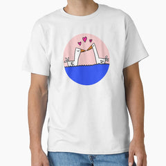 Copy Of Swans In Love Classic T Shirt