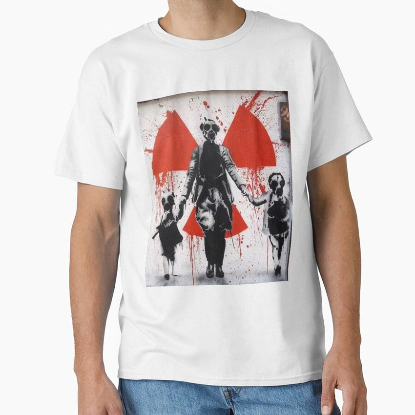 bansky radiation hazard Classic T-Shirt