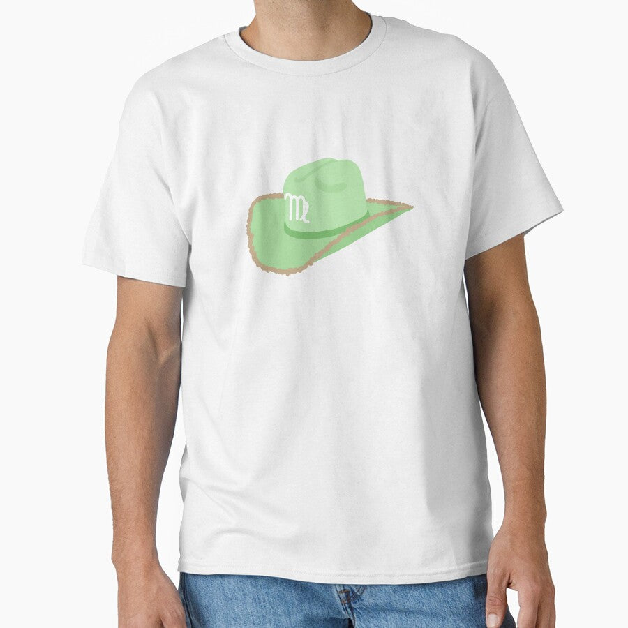 virgo cowgirl hat Classic T-Shirt