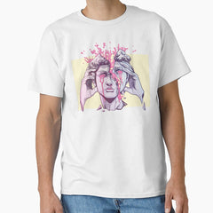 Broken David Statue With Pink Slime Classic T Shirt