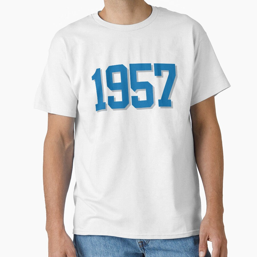 1957 Classic (Honolulu Blue with Silver) Classic T-Shirt