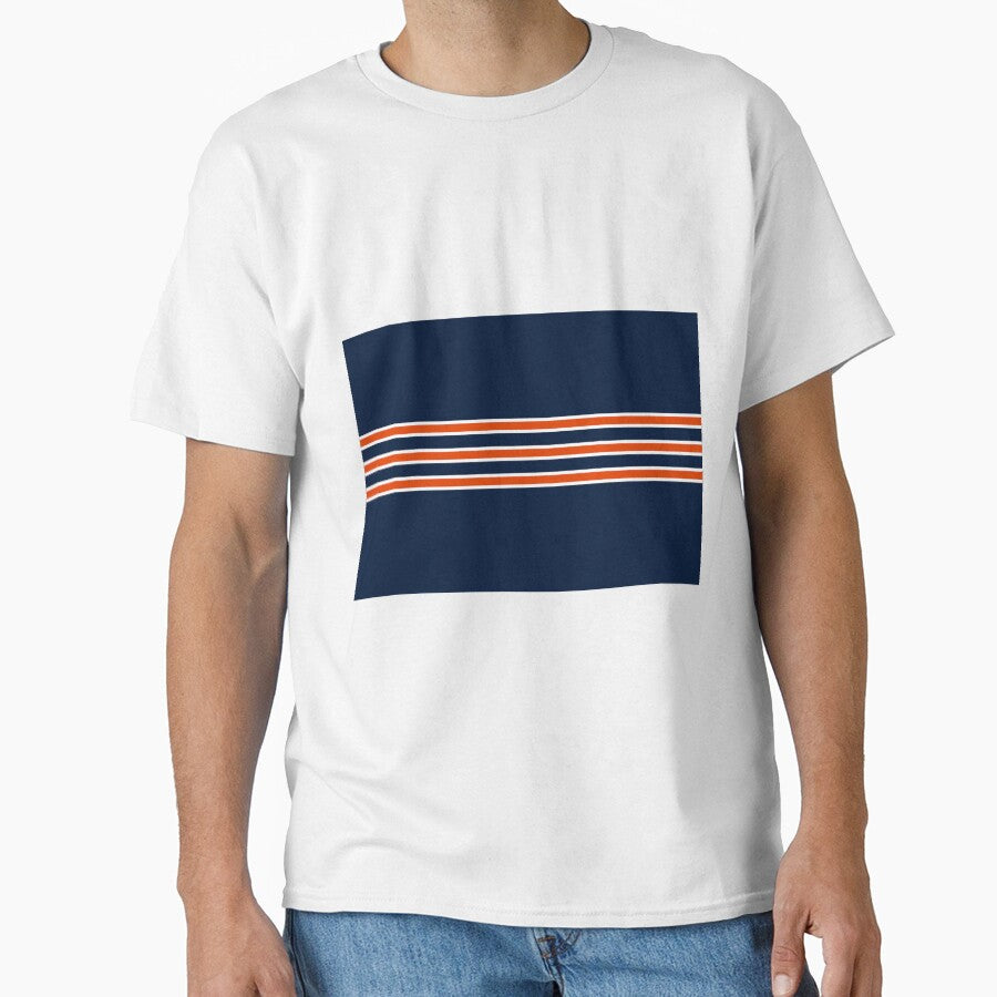 Chicago Bears Pattern Classic T-Shirt