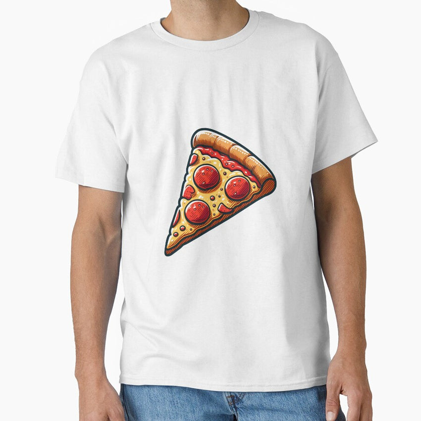 A Slice Of Pepperoni Pizza Classic T Shirt