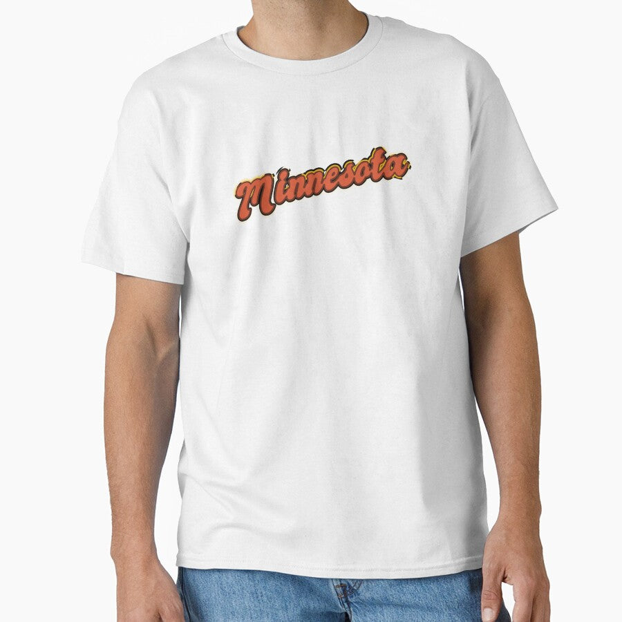 State Of Minnesota - Red Classic T-Shirt