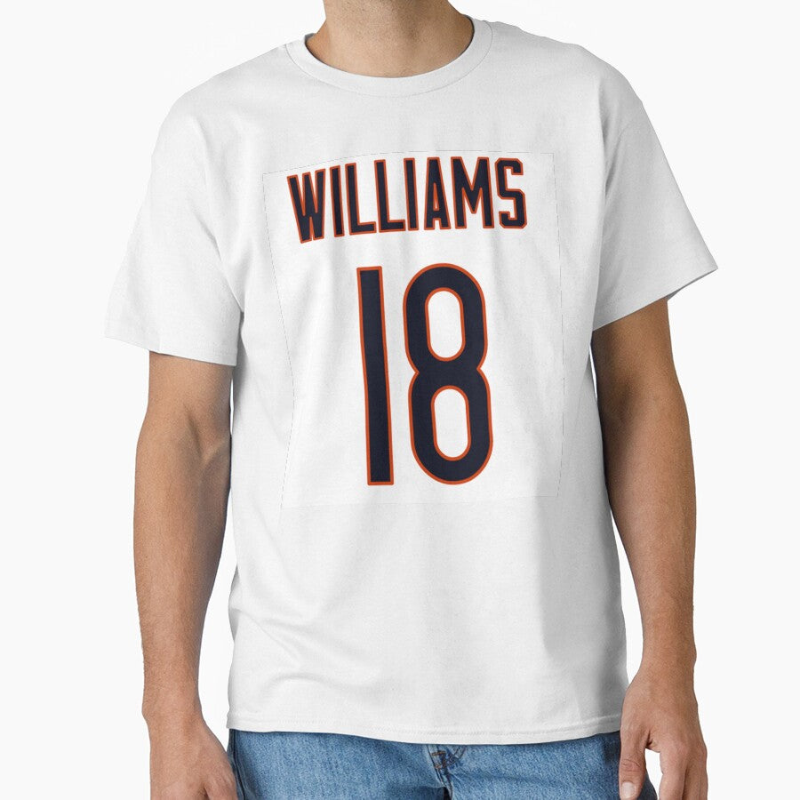 Chicago Bears Caleb Williams 18 Classic T-Shirt