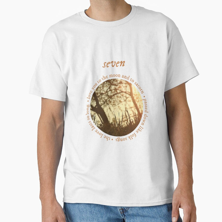 Taylor Swift Folklore Seven Classic T Shirt