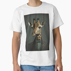 Gentleman Giraffe #1 Classic T-Shirt
