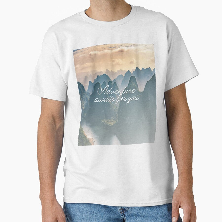 Adventure Awaits For You Classic T Shirt