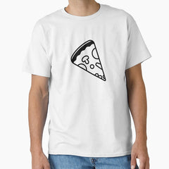 Pizza Slice Line Art Classic T-Shirt
