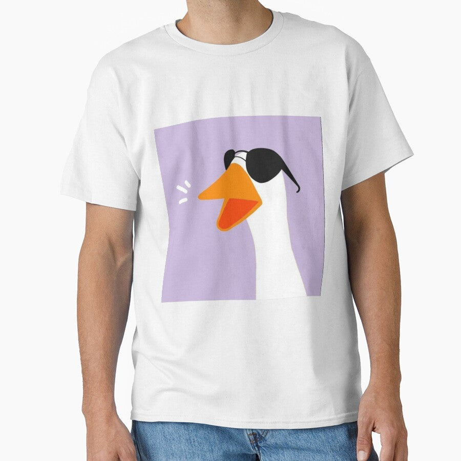 Goose Wearing Sunglasses Classic T Shirt