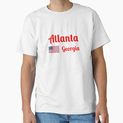 Atlanta Georgia Stylish Prints Classic T Shirt