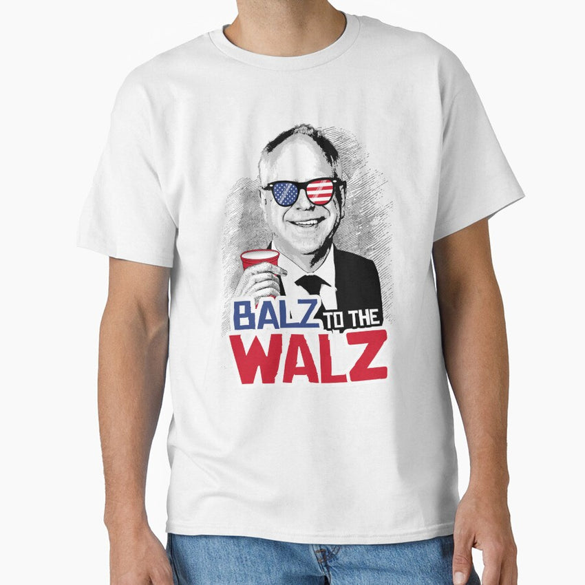 Balz To The Walz Classic T Shirt