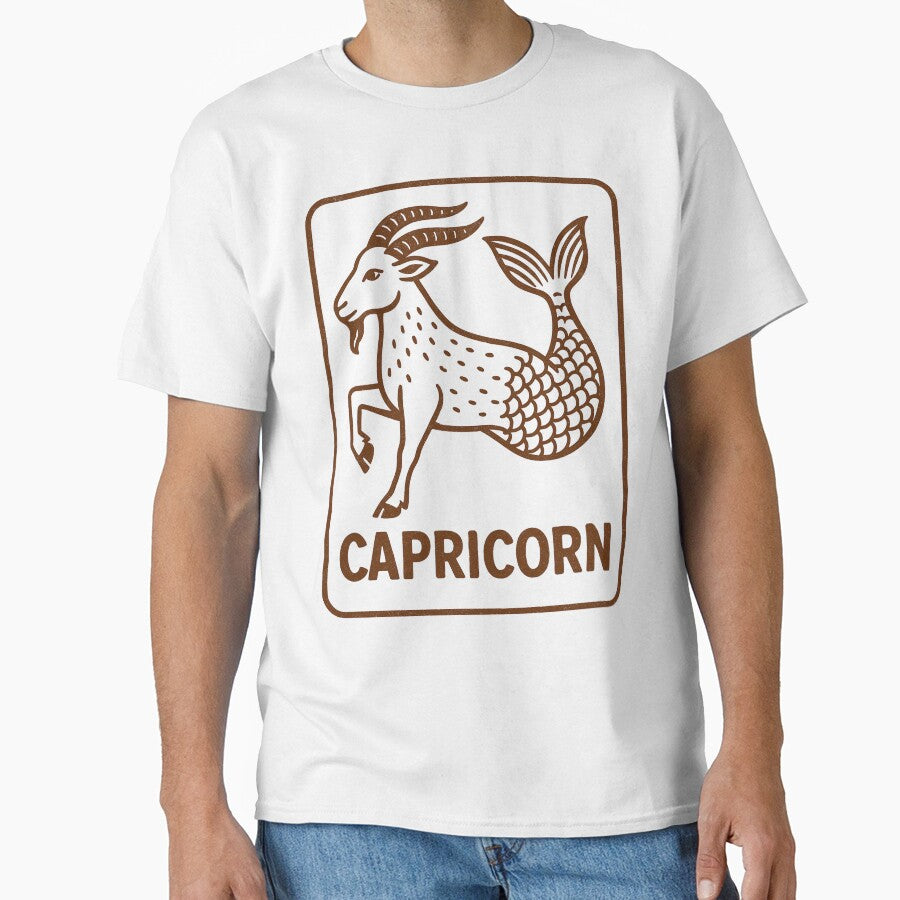 Caprcicorn Zodiac Sign Classic T-Shirt