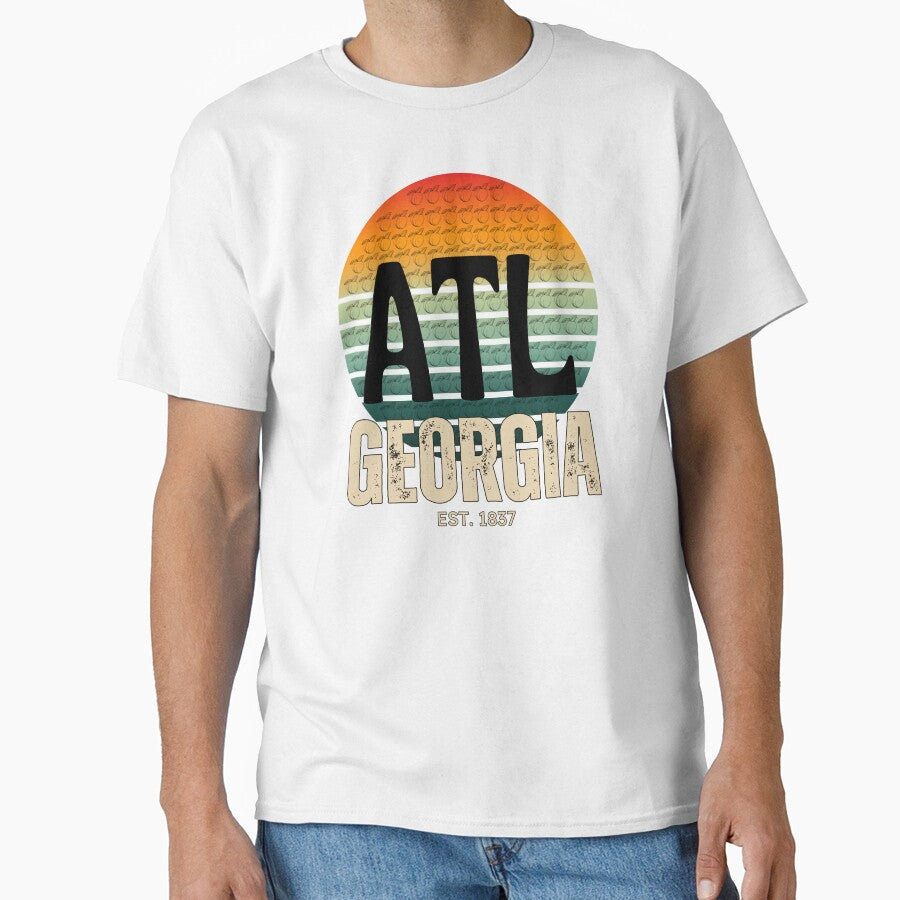 Atl Georgia Est 1837 Classic T Shirt