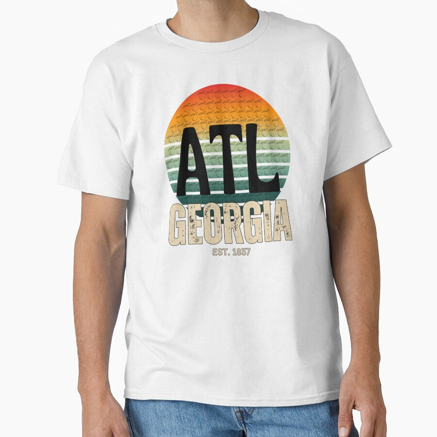 Atl Georgia Est 1837 Classic T Shirt
