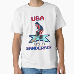 4 Nations Hockey USA Sanderson Classic T-Shirt