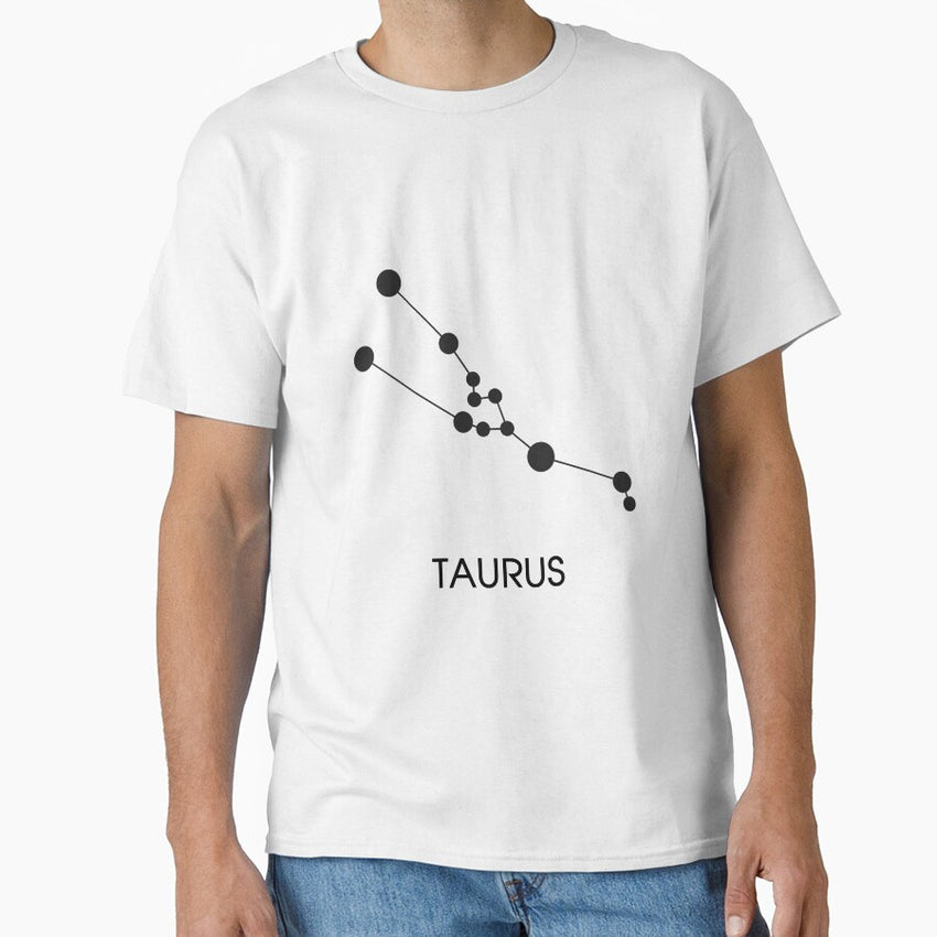 Taurus Zodiacal Sign Test Constellations Classic T-Shirt