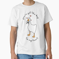 Valentines Day Silly Goose Classic T Shirt