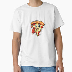 Cute pizza sticker Classic T-Shirt