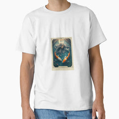 Pisces Zodiac Sign Tarot Card Classic T-Shirt