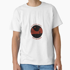 Adventure Awaits Lets Go Hiking Classic T Shirt