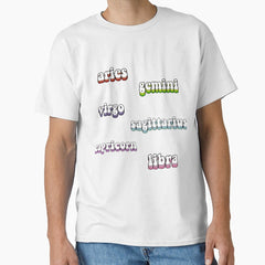 A zodiac sign test (sticker pack) Classic T-Shirt