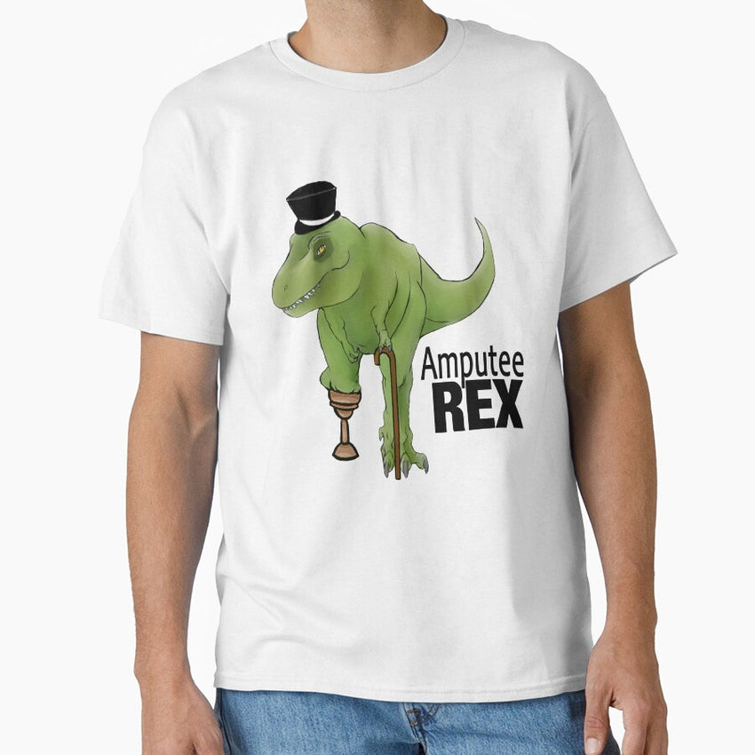 Amputee Rex Classic T Shirt