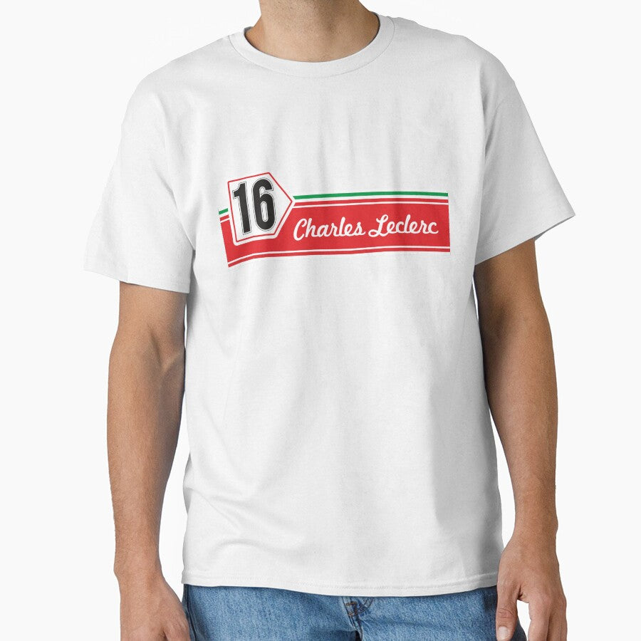 Charles Leclerc 16 Retro | F1 Classic T-Shirt