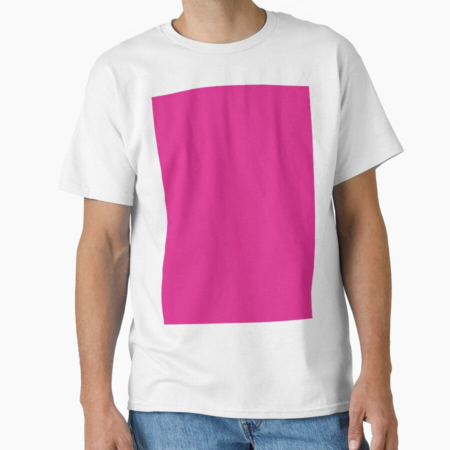 Barbie Pink Solid Color Classic T Shirt