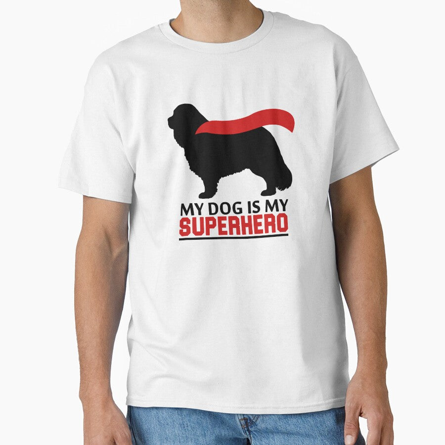 Cavalier King Charles Spaniel - Superhero Classic T-Shirt