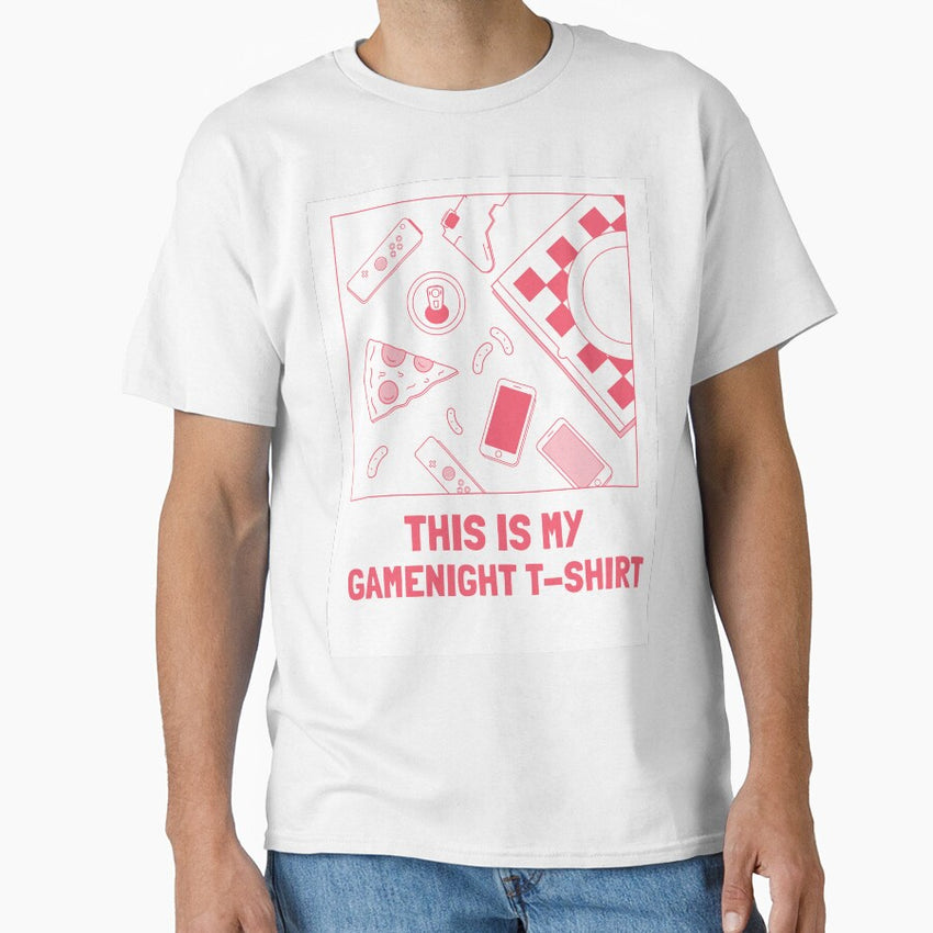 This is my Game-night T-shirt Snacks and game’s Design Classic T-Shirt