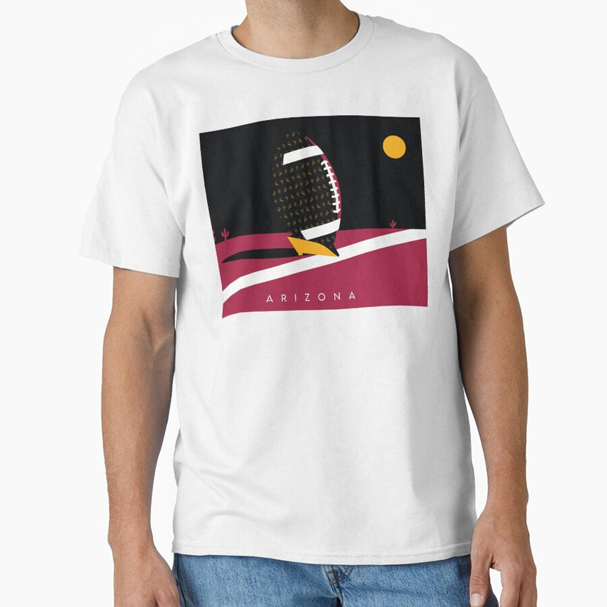 Arizona, Arizona Phoenix, Phoenix, Football, NFL Fan Art Classic T-Shirt