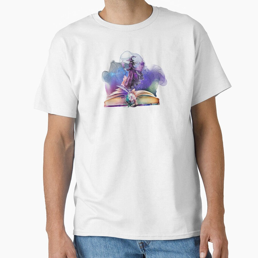 Adventure Awaits Witch Classic T Shirt