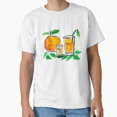 Aesthetic Orange Juice Classic T Shirt