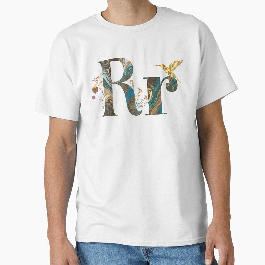 “Rr” MARBLE DESIGN Classic T-Shirt