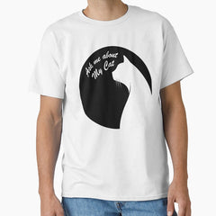 Ask Me About My Cat Playful Cat Lover Design Classic T Shirt