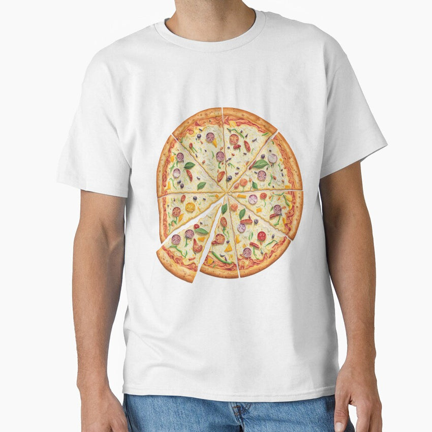 Cream Cheese Pizza Classic T-Shirt